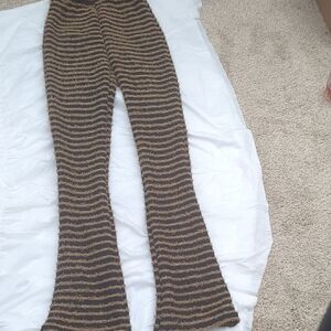Striped Flare Pants